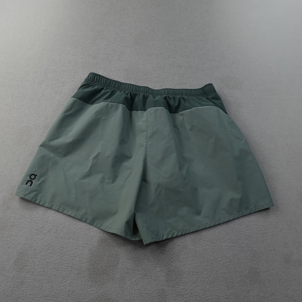 On Running Essential Shorts Womens M Green Lightweight Running Athletic Workout - Picture 2 of 11